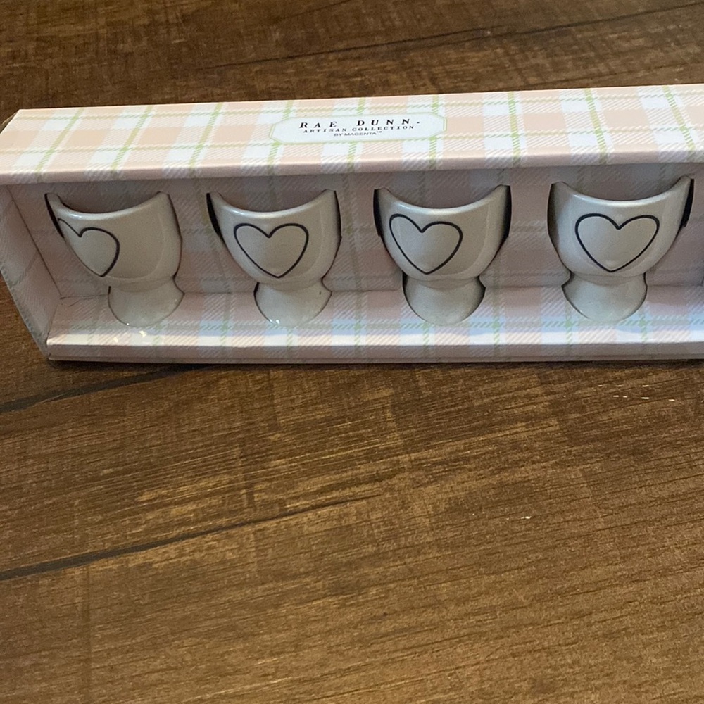 Rae Dunn Heart Trinket bowls